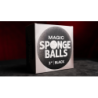 Sponge Balls 50PK BLACK 3" - Murphy's Magic wwww.magiedirecte.com