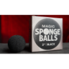 Sponge Balls 50PK BLACK 2" wwww.magiedirecte.com
