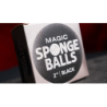 Magic Sponge Balls 50PK BLACK 2" by Murphy's Magic wwww.magiedirecte.com