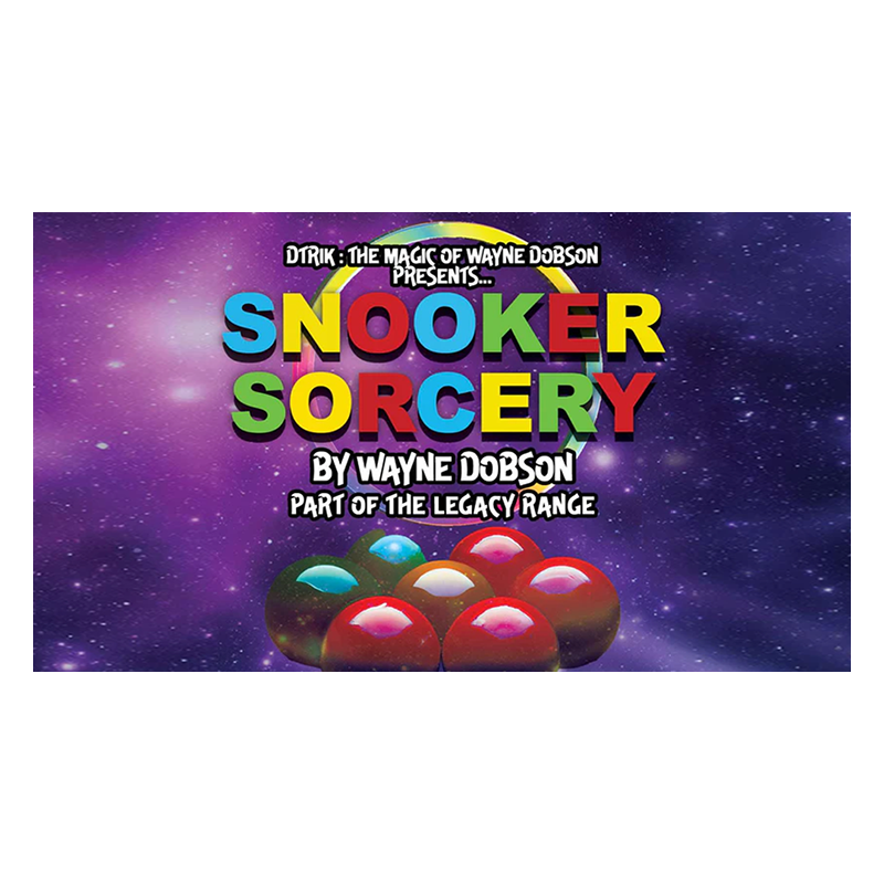Snooker Sorcery - Wayne Dobson wwww.magiedirecte.com