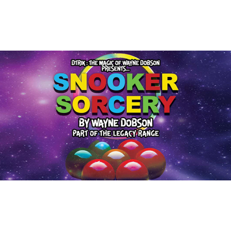 Snooker Sorcery - Wayne Dobson wwww.magiedirecte.com