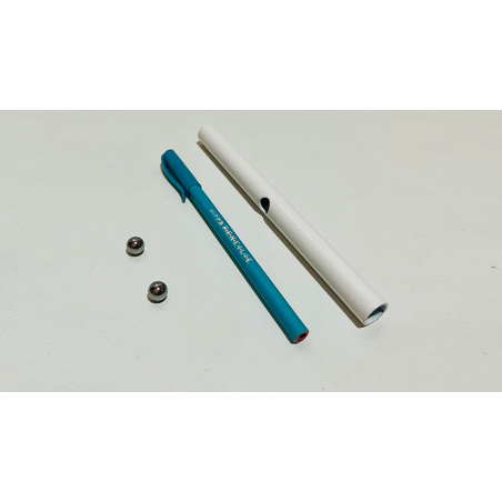 Steel Ball Through Pen - The Essel Magic wwww.magiedirecte.com