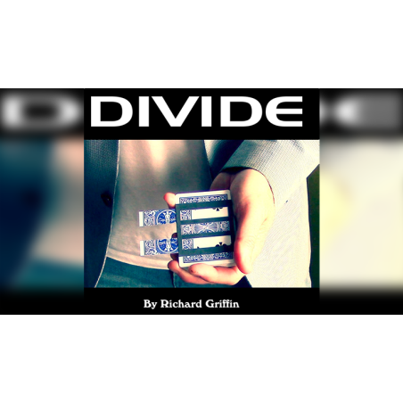 Divide (Blue) by Richard Griffin wwww.magiedirecte.com
