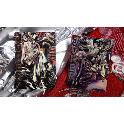 Robo-Geisha playing cards by Evokad wwww.magiedirecte.com
