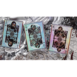 Robo-Geisha playing cards by Evokad wwww.magiedirecte.com