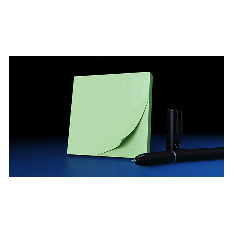 The Iarvel Magic Post-It Pad (Green) by Iarvel Magic wwww.magiedirecte.com