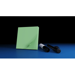 The Iarvel Magic Post-It Pad (Green) - Iarvel Magic wwww.magiedirecte.com