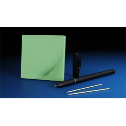 The Iarvel Magic Post-It Pad (Green) by Iarvel Magic wwww.magiedirecte.com