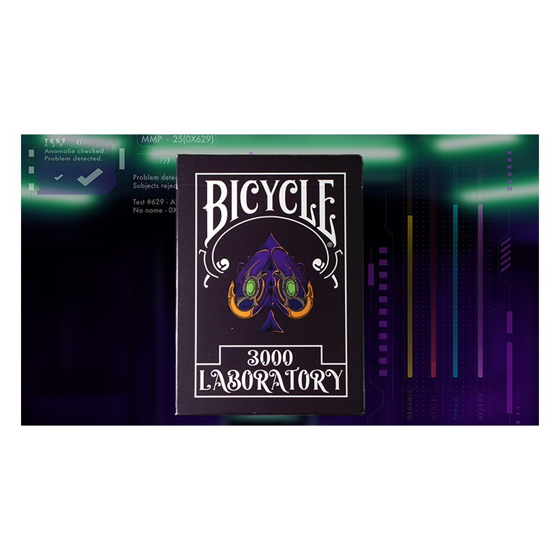 Bicycle Laboratory 3000 Playing Cards wwww.magiedirecte.com
