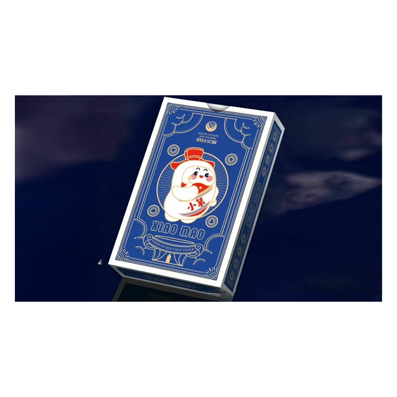 Xiao Mao MOUTAI (Blue) Premium  Playing Cards wwww.magiedirecte.com