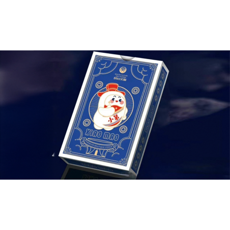 Xiao Mao MOUTAI (Blue) Premium  Playing Cards wwww.magiedirecte.com