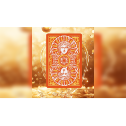 Sun God Greek Mythology Themed Orange Edition Playing Cards wwww.magiedirecte.com