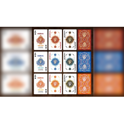 Sun God Greek Mythology Themed Red Edition Playing Cards wwww.magiedirecte.com