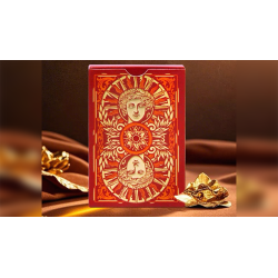 Sun God Greek Mythology Themed Red Edition Playing Cards wwww.magiedirecte.com