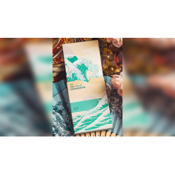 The Great Wave off Kanagawa V3 (Fresh Spring / Peppermint Green) Playing Cards wwww.magiedirecte.com