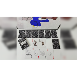 Kaws Seeing / Watching Black Edition Playing Cards wwww.magiedirecte.com