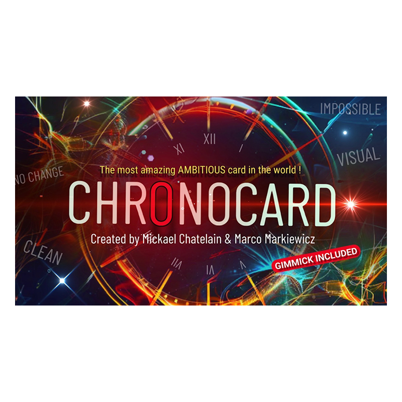 Chrono Card by Mickael Chatelain wwww.magiedirecte.com