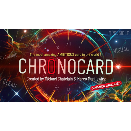 Chrono Card - Mickael Chatelain wwww.magiedirecte.com