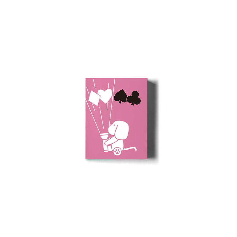Diary of Kitten and Puppy - Puppy Pink Edition Playing Cards wwww.magiedirecte.com