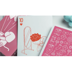 Diary of Kitten and Puppy - Puppy Pink Edition Playing Cards wwww.magiedirecte.com