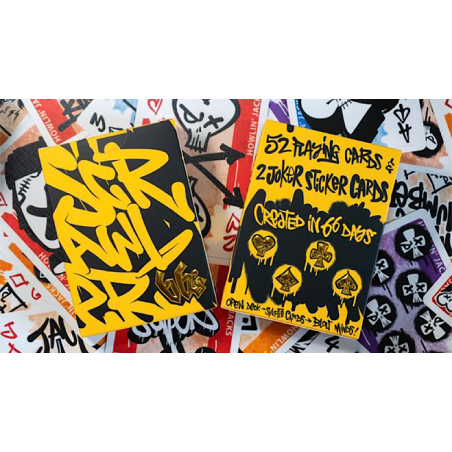 Scrawler 66's Playing Cards by Howlin' Jacks wwww.magiedirecte.com