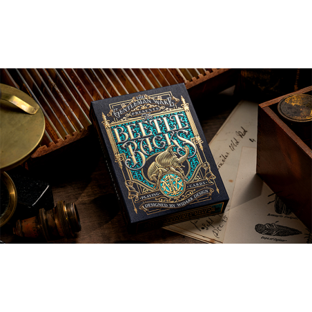 The Beetle Backs (Cobalt Edition) Playing Cards wwww.magiedirecte.com