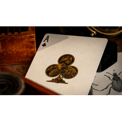 The Beetle Backs (Crimson Edition) Playing Cards wwww.magiedirecte.com