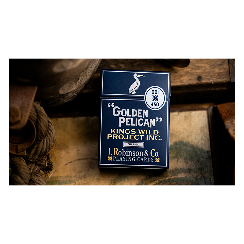 Gilded No.13 Table Players Vol.37 Playing Cards - Kings Wild Project wwww.magiedirecte.com