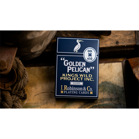 Gilded No.13 Table Players Vol.37 Playing Cards - Kings Wild Project wwww.magiedirecte.com