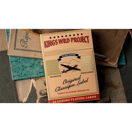 Gilded No.13 Table Players Vol.39 Playing Cards - Kings Wild Project wwww.magiedirecte.com