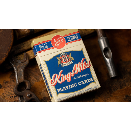 Gilded No.13 Table Players Vol.43 Playing Cards by Kings Wild Project wwww.magiedirecte.com