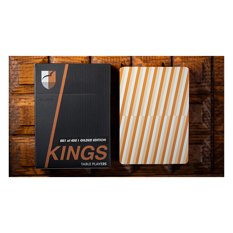 Gilded No.13 Table Players Vol.44 Playing Cards by Kings Wild Project wwww.magiedirecte.com
