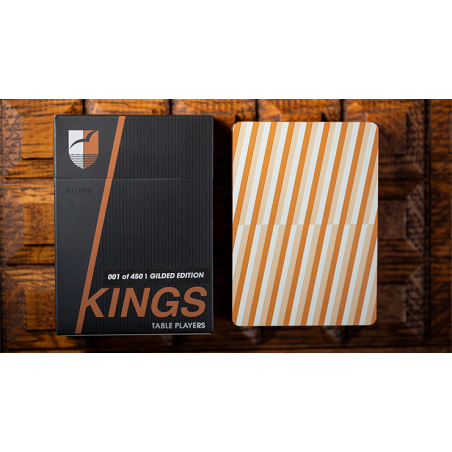 Gilded No.13 Table Players Vol.44 Playing Cards by Kings Wild Project wwww.magiedirecte.com