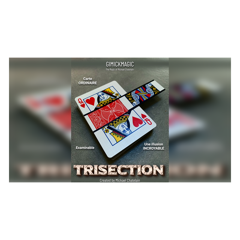TRISECTION (Red) by Mickael Chatelain wwww.magiedirecte.com