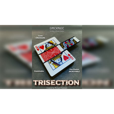 TRISECTION (Red) - Mickael Chatelain wwww.magiedirecte.com