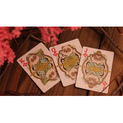 Tanuki Yukaku (Oiran-Dochu) Playing Cards wwww.magiedirecte.com