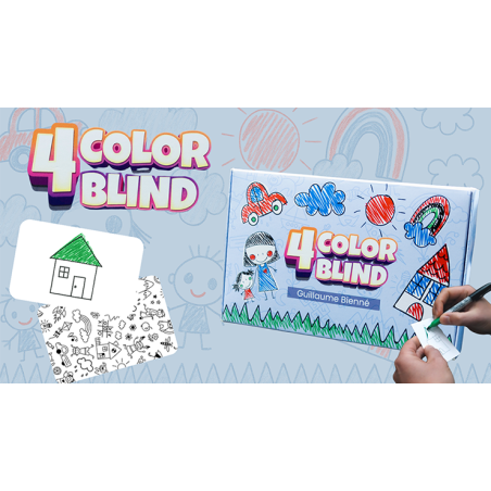 4 Color Blind by Guillaume Bienne wwww.magiedirecte.com