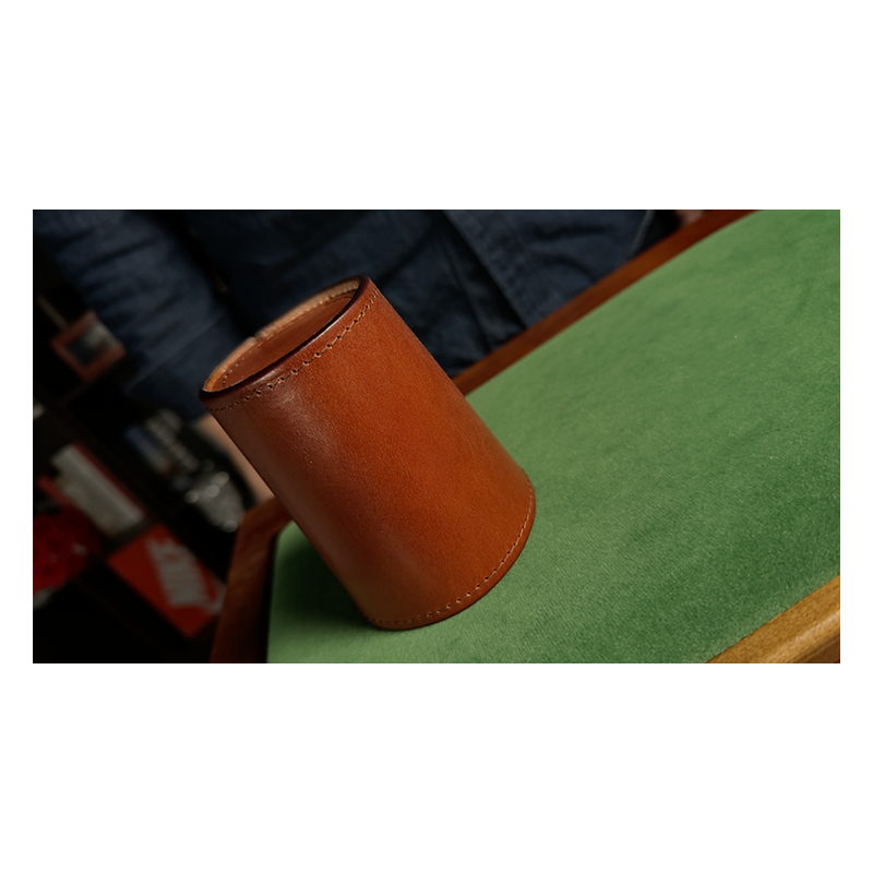 MS Leather Chop Cup by Bond Lee & MS Magic (Brown) wwww.magiedirecte.com