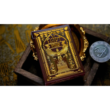 Egypt Mythology Premium Edition (Ruby) Playing Cards wwww.magiedirecte.com