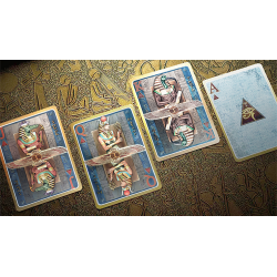 Egypt Mythology Premium Edition (Ruby) Playing Cards wwww.magiedirecte.com