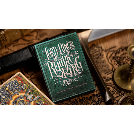 The Lord of the Rings - Return of the King Playing Cards by Kings Wild Project(Green) wwww.magiedirecte.com