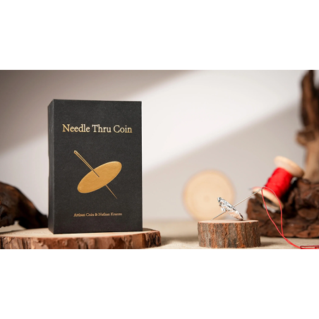 Needle Thru Coin by Nathan Kranzo and TCC Magic wwww.magiedirecte.com