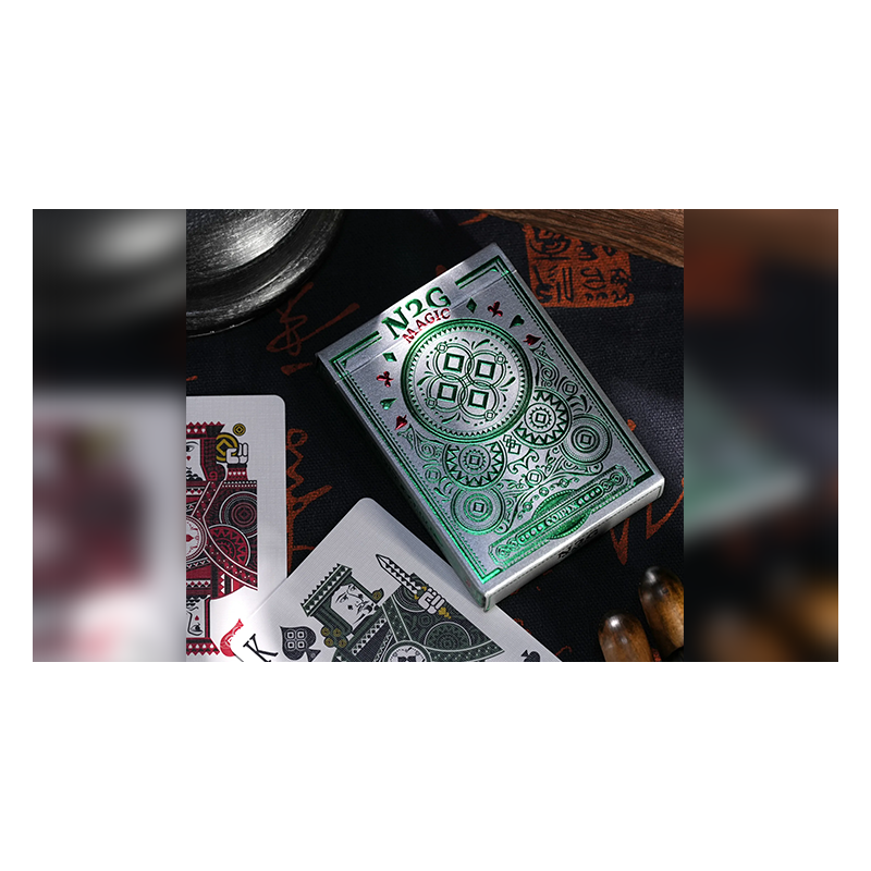 COIPIX (Green) Playing Cards by N2G wwww.magiedirecte.com