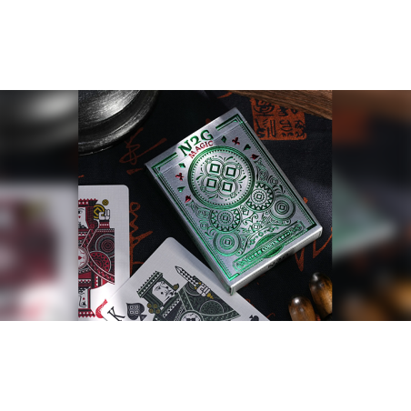 COIPIX (Green) Playing Cards by N2G wwww.magiedirecte.com