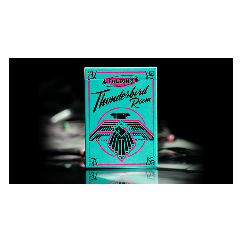 FULTON'S THUNDERBIRD ROOM TURQUOISE EDITION wwww.magiedirecte.com