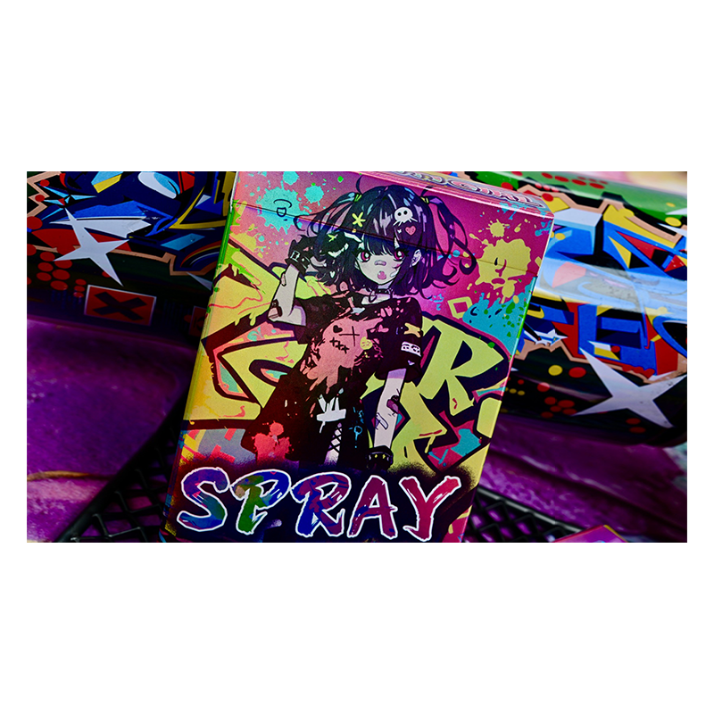 Shinjuku Spray Girls V1 Playing Cards wwww.magiedirecte.com