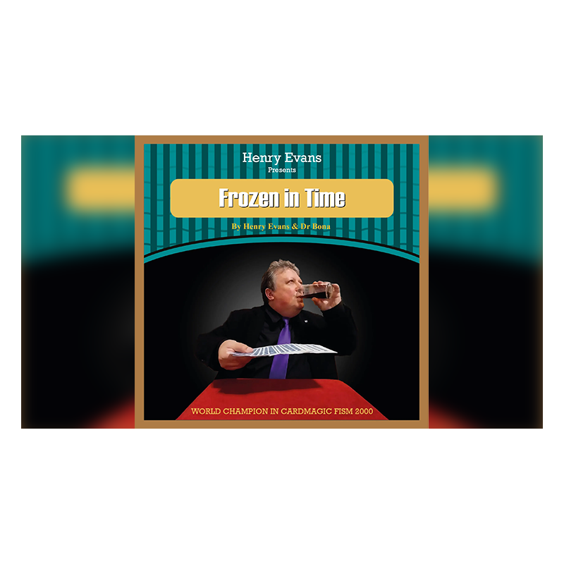 Frozen in Time (Red) by Henry Evans wwww.magiedirecte.com