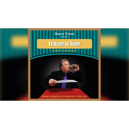 Frozen in Time (Red) by Henry Evans wwww.magiedirecte.com