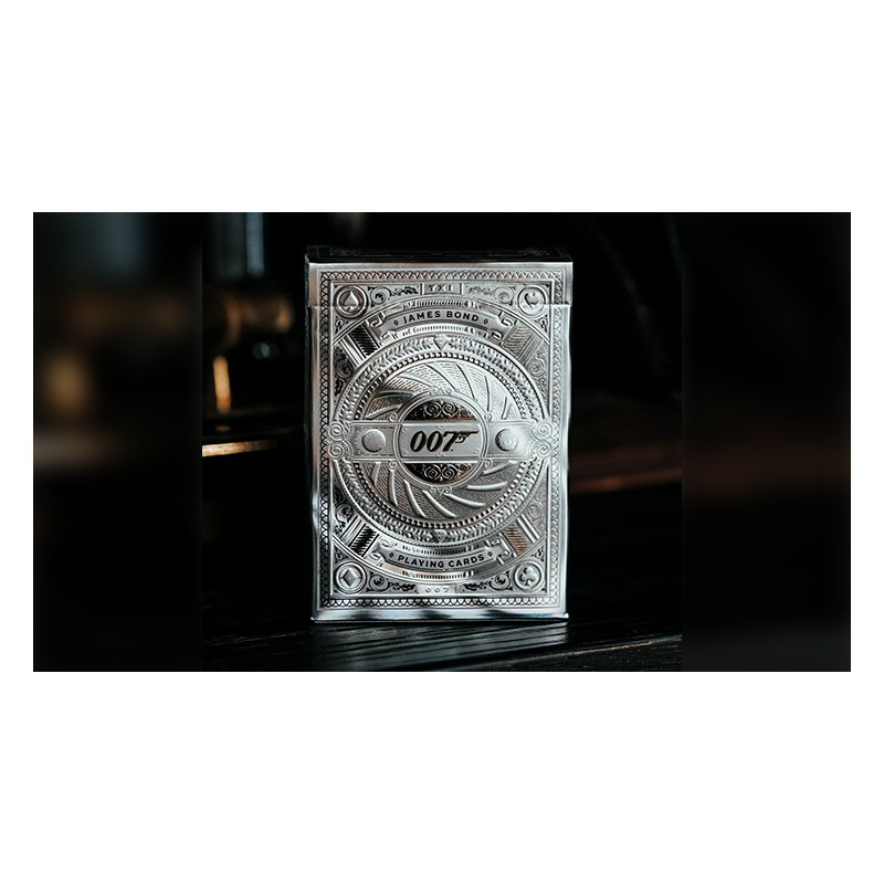 James Bond Silver Edition Playing Cards by theory11 wwww.magiedirecte.com