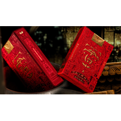 Tavern on the Green: Red Edition Playing Cards by theory11 wwww.magiedirecte.com